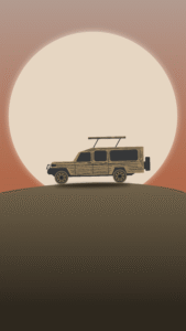 Safari Sophie Jeep Animatie